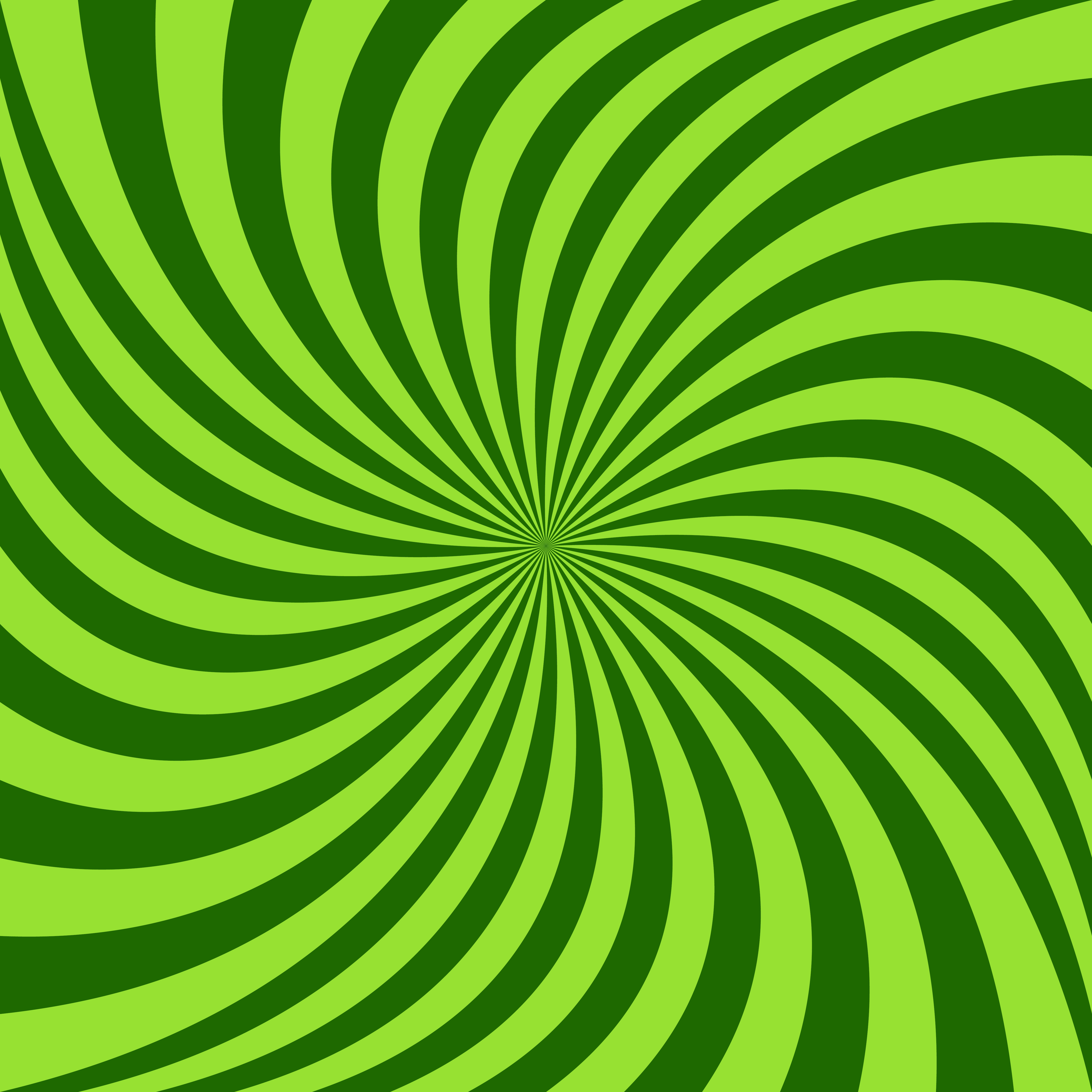 Зеленый фон спираль